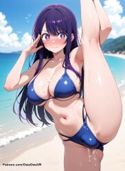 hoshino ai from oshi no ko by owaowavr