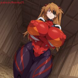asuka langley sohryu from neon genesis evangelion by reenka25