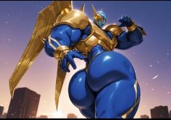 ai_generated anthro bara bara_ass bara_tiddies bara_tits big_ass big_breasts big_but blue_body daddy dilf dumptruck_ass dumptruck_butt elemental_hero_sparkman enormous_ass enormous_butt gay gigantic_ass gigantic_butt huge_ass huge_butt humanoid large_ass large_butt male_boobs male_breasts male_only male_tits man_boobs man_tits manboobs massive_ass massive_butt moobs muscular muscular_arms muscular_ass muscular_back muscular_legs muscular_male muscular_thighs rokuworshiper round_ass round_butt space thick_ass thick_butt voluptuous voluptuous_body voluptuous_male yu-gi-oh!