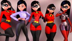 violet parr from disney by vtemp