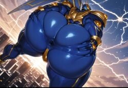 ai_generated anthro bara bara_ass bara_tiddies bara_tits big_ass big_breasts big_but blue_body daddy dilf dumptruck_ass dumptruck_butt elemental_hero_sparkman enormous_ass enormous_butt gay gigantic_ass gigantic_butt huge_ass huge_butt humanoid large_ass large_butt male_boobs male_breasts male_only male_tits man_boobs man_tits manboobs massive_ass massive_butt moobs muscular muscular_arms muscular_ass muscular_back muscular_legs muscular_male muscular_thighs rokuworshiper round_ass round_butt space spread_ass spreading_ass thick_ass thick_butt voluptuous voluptuous_body voluptuous_male yu-gi-oh!