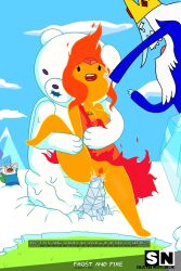 flame princess from adventure time by distritohentai