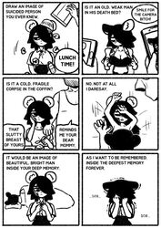 big_breasts black_hair border breasts bully bullying cho_second choi_yujin clothing comic death english_text female garter_belt garter_straps hair hi_res human humanoid incest legwear male male/female mammal mouse murid murine necktie profanity rat rodent sex shirt suicide text the_suicider_rat thigh_highs topwear webcomic white_border white_clothing white_shirt white_topwear