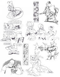 2021 aiming alien alien_humanoid android_18 anthro beastars beretta_92_(weapon) big_breasts breasts bright_eyes_(pound_puppies) canid canine canis capcom care_bears clothed clothing crossover cybernetics cyborg dialogue dino_(flintstones) dinosaur domestic_dog dragon_ball dripping english_text family_guy fart female frieza frieza_race funshine_bear genitals greyscale grumpy_bear gun handgun hanna-barbera haru_(beastars) hi_res holding_gun holding_object holding_pistol holding_weapon homer_simpson human humanoid humor juno_(beastars) lagomorph legoshi_(beastars) leporid machine male mammal mega_man mega_man_(character) monochrome mtf_crossgender mud mud_wrestling multiple_images nauyaco nipples nude partially_clothed peter_griffin pistol pound_puppies pussy rabbit ranged_weapon reptile rule_63 scalie sketch_page speech_bubble text the_flintstones the_simpsons ursid usp video_games weapon wolf wrestling