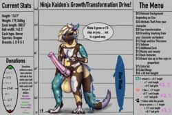 1futa animal_genitalia animal_penis anthro baleen_whale balls big_balls big_penis blonde_hair blue_whale body_size_growth breasts canid canine cetacean chart claws dialogue dragon english_text equine_penis futanari genitals goo_(disambiguation) goo_transformation growth growth_drive growth_sequence hair height_chart herm hi_res horn huge_balls huge_cock hyper hyper_balls hyper_genitalia hyper_penis intersex kaiden long_hair macro mammal marine micro ninja_kaiden nipples penis silhouette size_transformation solo solo_focus speech_bubble text thick_thighs transformation