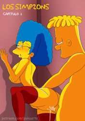 bart_simpson comic cum_inside incest marge_simpson mother_and_son pokuarts porncartoon the_simpsons