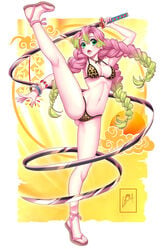 kanroji mitsuri from demon slayer by pandazul23
