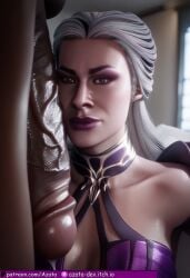 sindel from mortal kombat by azataai