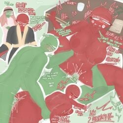 saudi arabia (countryhumans) from countryhumans by konoboyhe