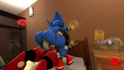 3d 3d_(artwork) absurd_res animal_mask anthro balls beak_mask bed bedroom_sex blue_body boiboi9999 digital_media_(artwork) duo eulipotyphlan female female_penetrated furniture genitals hedgehog hi_res hole_in_wall machine male male/female male_penetrating male_penetrating_female mammal mark_(boiboi9999) mask metal_sonic passbass penetration penile penis robot rough_sex sega sex sonic_(series) sonic_the_hedgehog_(series) source_filmmaker_(artwork) vaginal_penetration widescreen