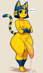 ankha from animal crossing