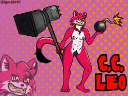 c.c. leo from blast cats by ignis2401