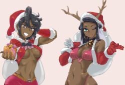 nessa (pokemon) from christmas by senpaku