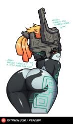 imp midna from the legend of zelda by kerosin