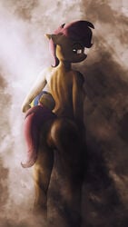 9:16 annoyed anthro anthrofied anus ass ball breasts cloud equid equine female friendship_is_magic genitals hair_on_head hasbro hi_res horse looking_at_viewer looking_back mammal my_little_pony nipples nude pinup pony pose presenting presenting_anus presenting_hindquarters presenting_pussy pussy scootaloo_(mlp) slim small_breasts small_waist solo volleyball_(ball) willitfit