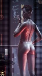 aurore cassel from cyberpunk 2077 by ferdinand (artist)