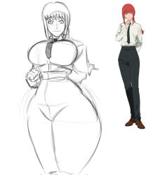 makima (chainsaw man) from chainsaw man by superbone