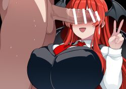 koakuma from touhou by hammer (sunset beach)