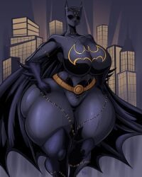 1girls batgirl batgirl_(cassandra_cain) batman_(series) big_ass big_breasts big_butt bottom_heavy breasts bubble_butt cassandra_cain dc dc_comics female huge_ass huge_breasts huge_thighs hyper_thighs jaeh jaehthebird masked masked_female stitch_(sewing) thick_thighs
