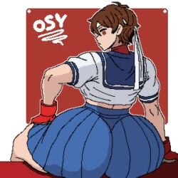 sakura kasugano from capcom by drwsosy
