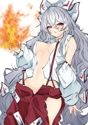 fujiwara no mokou from touhou by unanooo (fthx7532)