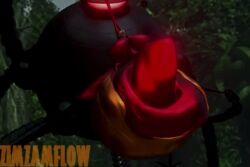 cum_in_belly cum_in_stomach cum_inside cumflated cumflated_belly cumflation defeated defeated_heroine disney elastigirl glowing_dick glowing_dildo glowing_penis helen_parr hero heroine heroine_in_trouble huge_cock huge_dildo inflation male omnidroid penis pixar pixar_mom red_dick red_dildo red_penis tagme the_incredibles video zimzamflow