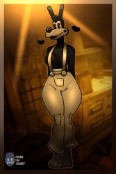 boris the wolf from bendy and the ink machine by beanontoast