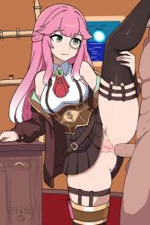 1boy 1boy1girl 1girls aivy_lovencraft anal anal_penetration anal_sex anus fanart female female_focus female_penetrated green_eyes hispanic_virtual_youtuber indie_virtual_youtuber latam_virtual_youtuber light-skinned_female light_skin long_hair male/female male_penetrating male_penetrating_female monocle penile penile_penetration penis penis_in_ass pink_hair pussy steampunk straight virtual_youtuber vtuber vtuberfanart