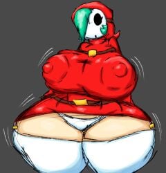 shy gal from mario (series) by abbber77