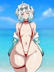 mint fantome from indie virtual youtuber by rudeus (steban sharnak)