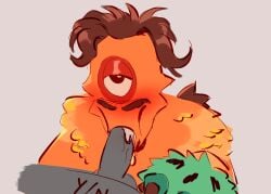 1_eye 1monster 1other anon anonymous_male anthro anthro_on_human arm_fluff arm_fur artist_upload bbli$zard bbno$ beard bearded black_markings blank_background blowjob blush_lines blushing bpornox brown_beard brown_claws brown_hair brown_mustache claws cyclops dark_eyes facial_hair fur fur_markings furry_arms green_fur grey_body half-closed_eyes humanoid humanoid_monster interspecies looking_at_partner monster monster_on_human monsterfucker monstrous_humanoid mustache my_singing_monsters one_eye_half-closed orange_body orange_scales out_of_frame penis plain_background reptilian scales scalie scalie_humanoid self_upload short_hair simple_background solo_focus tagme wrist_fluff y/n yaoi