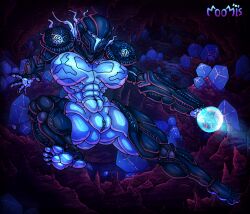 armored dark samus from metroid by moomis