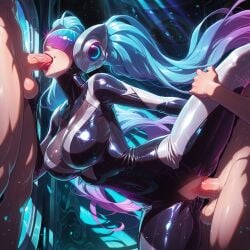 dj sona from league of legends by brocolibaron