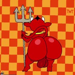 1boy alternate_version_available animated anus artist_logo artist_name artist_signature ass ass_bigger_than_head ass_clapping ass_focus ass_shake back_view balls ballsack bent_over big_ass biting_lip black_hair blue_eyes blush blush_stickers bomb bottom_heavy bubble_butt checkered_background clapping_ass clapping_buttocks clapping_cheeks completely_nude completely_nude_male demon demon_boy demon_girl demon_horns demon_humanoid demon_tail devil devil_boy devil_horns devil_tail fangs femboy from_behind full_body game_ui holding_object holding_weapon horns huge_ass humanoid imp large_ass looking_at_viewer looking_back loop looping_animation male male_only mario_(series) massive_ass mob_face music naked naked_male nintendo nude nude_male orange_background pitchfork pointy_ears pointy_tail presenting presenting_anus presenting_ass presenting_hindquarters red_(warioware) red_body red_skin ripples rippling_ass shaking_ass shaking_butt sharp_teeth shiny_ass shiny_balls shiny_butt shiny_skin shortstack showing_ass signature smile smiling smiling_at_viewer solo solo_male sound sound_edit sound_effects tagme tail thewastetunnels thick_ass thick_thighs thighs trident twerk twerking twink video wario_(series) warioware warioware:_touched! weapon yellow_background