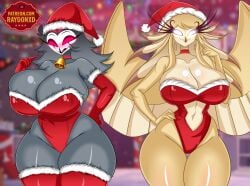 female stolas from christmas by raydonxd