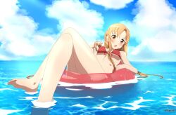 1girls :o alternate_version_at_source alternate_version_available bare_belly bare_calves bare_chest bare_hands bare_knees bare_legs bare_midriff bare_shoulders bare_soles bare_thighs barefoot belly belly_button bikini bikini_only bikini_top blue_sky blush blush_face blushing_at_viewer blushing_female brown-haired_female brown_eyebrows brown_hair clouds crossed_legs day daytime exposed_arms exposed_belly exposed_chest exposed_legs exposed_midriff exposed_shoulders exposed_skin exposed_thighs exposed_toes female female_only half_naked half_nude half_submerged halterneck head_tilt high_school_student lean_figure legs_crossed linea_alba more_at_source naked naked_female naked_woman narrow_waist navel nude nude_female nudity open_mouth outdoor outdoor_nudity outdoors outside parted_lips partially_submerged partially_submerged_legs petite petite_body petite_breasts petite_female petite_girl petite_tits red_bikini red_bikini_top red_swimsuit red_swimwear rinine school_girl semi_nude sky slender_body slender_waist slim_waist stomach string_bikini submerged_feet submerged_legs swimsuit swimwear sword_art_online teen_girl teenage_girl teenage_tits teenager tilted_head toes tongue water watson_cross young_female young_woman yuuki_asuna