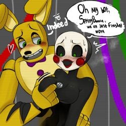 classic fnaf 2 marionette from five nights at freddy's by jemfjejdhkef