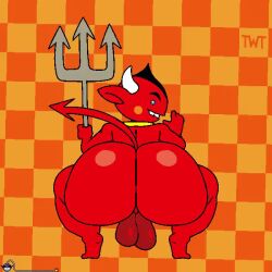 1boy alternate_version_available animated anus artist_logo artist_name artist_signature ass ass_bigger_than_head ass_clapping ass_focus ass_shake back_view balls ballsack bent_over big_ass biting_lip black_hair blue_eyes blush blush_stickers bomb bottom_heavy bubble_butt checkered_background clapping_ass clapping_buttocks clapping_cheeks completely_nude completely_nude_male demon demon_boy demon_horns demon_humanoid demon_tail devil devil_boy devil_horns devil_tail fangs femboy from_behind full_body game_ui holding_object holding_weapon horns huge_ass humanoid imp large_ass looking_at_viewer looking_back loop looping_animation male male_only mario_(series) massive_ass mob_face naked naked_male nintendo nude nude_male orange_background pitchfork pointy_ears pointy_tail presenting presenting_anus presenting_ass presenting_hindquarters red_(warioware) red_body red_skin ripples rippling_ass shaking_ass shaking_butt sharp_teeth shiny_ass shiny_balls shiny_butt shiny_skin shortstack showing_ass signature smile smiling smiling_at_viewer solo solo_male tail thewastetunnels thick_ass thick_thighs thighs trident twerk twerking twink wario_(series) warioware warioware:_touched! weapon yellow_background