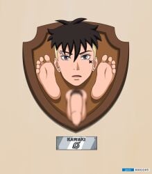 1boy accurate_art_style accurate_body_type beheaded blurred_penis boruto boruto:_naruto_next_generations castration decapitated_head feet feet_up gay gp007 guro kawaki looking_at_viewer male male_death male_focus male_only male_ryona naruto_(series) penis pixiv pixiv_id pixiv_link reverse_bullying soles taxidermy uhh what why