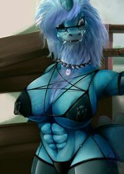 2020 2d anthro anthrofied asian_mythology ass big_breasts blue_body breasts clothing disney dragon east_asian_mythology eastern_dragon erect_nipples eyewear facial_piercing fangs female female/female fluffy freckles furgonomics furry-specific_piercing genitals glasses hi_res huge_breasts jewelry lingerie lips lykimowl muscular muzzle_piercing mythology necklace nipple_outline nipple_piercing nipples nose_piercing pentagram piercing pussy raya_and_the_last_dragon rubber scalie scalie_female scalie_only septum_piercing sisu_(ratld) solo tail_motion tailwag thick_bottom_lip thick_thighs translucent translucent_clothing