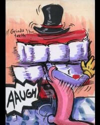 caine (the amazing digital circus) from glitch productions