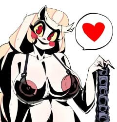 charlie morningstar (hazbin hotel) from hazbin hotel by artiah669