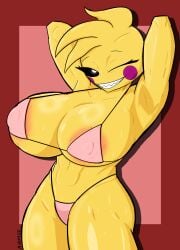 toy chica (fnaf) from five nights at freddy's by mudnade