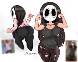 ass_focus irl_character xiaro youtube youtube_hispanic youtuber
