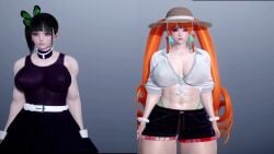 1futa 1girls 3d animated big big_breasts big_penis dom female female_only futa_on_female futanari honey_select_2 size_difference small smaller_female sound sub tagme tsuyuri_kanao video