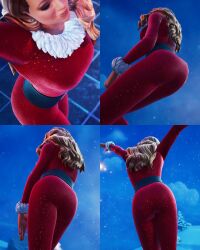 3d arms_up ass ass_focus belt big_ass big_breasts bird's-eye_view blonde_hair bottom_view breasts celebrity christmas christmas_outfit close-up closed_eyes clothed clothed_female clothes curvy dat_ass ear_piercing fortnite fortnite:_battle_royale fortniteplot from_above from_behind from_below fully_clothed game_screenshot gameplay gameplay_screenshot huge_ass jumpsuit long_hair mariah_carey mature_female night older_female open_mouth outdoors posing public real_person santa_costume screencap screenshot skin_tight smile snow tan-skinned_female tan_skin thick_thighs top_view worm's-eye_view