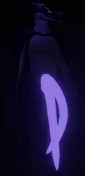 2_penises 3d_(artwork) anthro big_penis blender_(artwork) digital_media_(artwork) genitals glowing glowing_eyes glowing_genitalia glowing_penis grey_body grey_scales huge_cock hyper hyper_genitalia hyper_penis male multi_genitalia multi_penis penis purple_eyes purple_penis scales solo synth_(vader-san) uhc_901 uhc_901_(character)