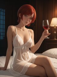 shani from cd projekt red by bloodredkittie