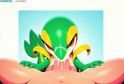 absurd_res ai_generated ambiguous_on_human anthro anthro_penetrated bedroom_eyes bodily_fluids cum cum_in_mouth cum_inside duo erection eyelashes faceless_character faceless_male fellatio female female_focus female_on_human female_penetrated first_person_view generation_5_pokemon genital_fluids genitals half-closed_eyes hellsonger hi_res human human_on_anthro human_on_feral human_penetrating human_pov interspecies long_tongue looking_at_viewer male male/female male_on_anthro male_penetrating male_penetrating_female male_pov mammal narrowed_eyes navel nintendo nude oral oral_penetration penetrating_pov penetration penile penis pokemon pokemon_(species) pokephilia reptile sex simple_background snivy solo_focus text tongue tonguejob url