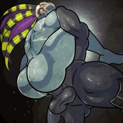 2boys anal anal_sex big_ass big_balls big_penis fat_ass gay gay_sex genelightfoot gif kotal_kahn male_only mortal_kombat mortal_kombat_x muscles muscular muscular_male suspended_congress tagme